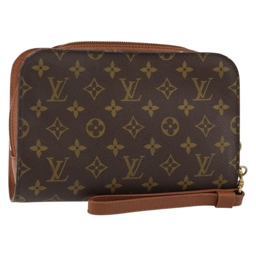 LOUIS VUITTON Monogram Orsay Clutch Bag M51790 LV Auth gh1318 - Picture 1 of 16